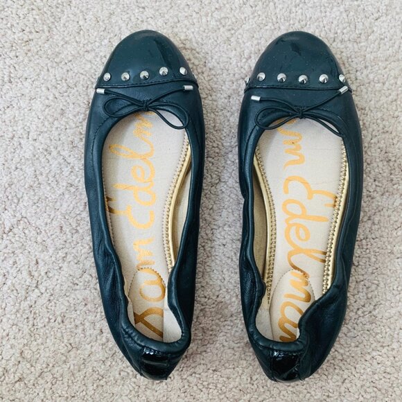 Sam Edelman leather ballet flats size 7 - Picture 1 of 4